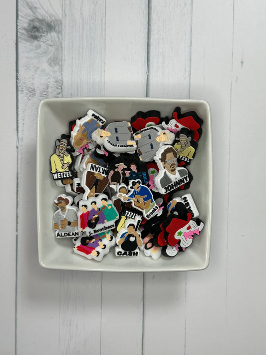 Celebs/Singers -Silicone Focal Bead
