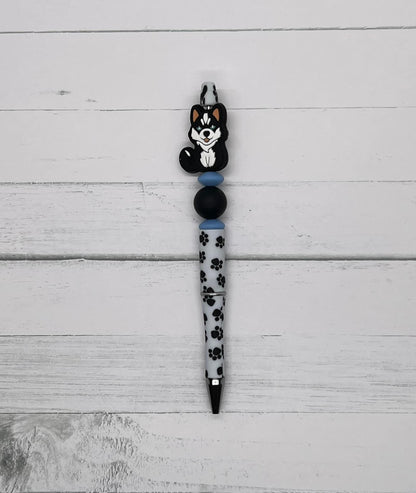 Who Let the Dogs Out? - Beaded Ballpoint Pen