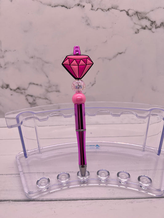 Shine Bright Like a Diamond! - Beaded Ballpoint Pen