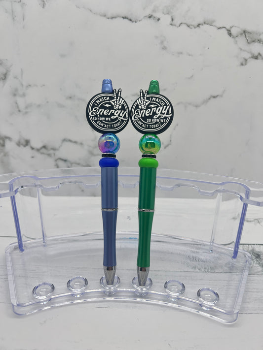 I Match Energy 2.0 - Beaded Ballpoint Pen