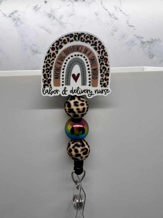 Labor and Delivery Nurse 2.0 - Badge Reel