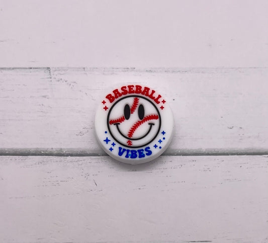 Baseball Vibes - Beaded Ballpoint Pen