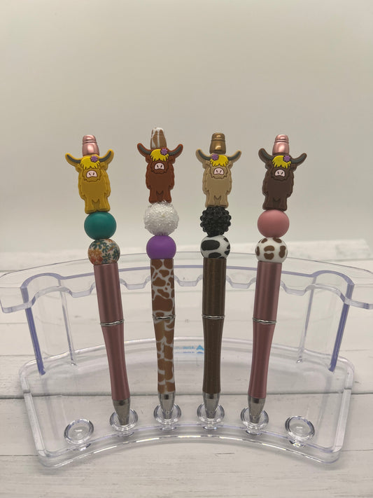 Clarebelle - Beaded Ballpoint Pen