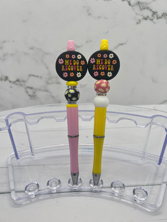 We Do Recover - Beaded Ballpoint Pen