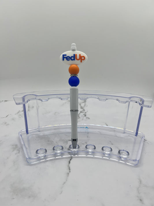 FedUp - Beaded Ballpoint Pen