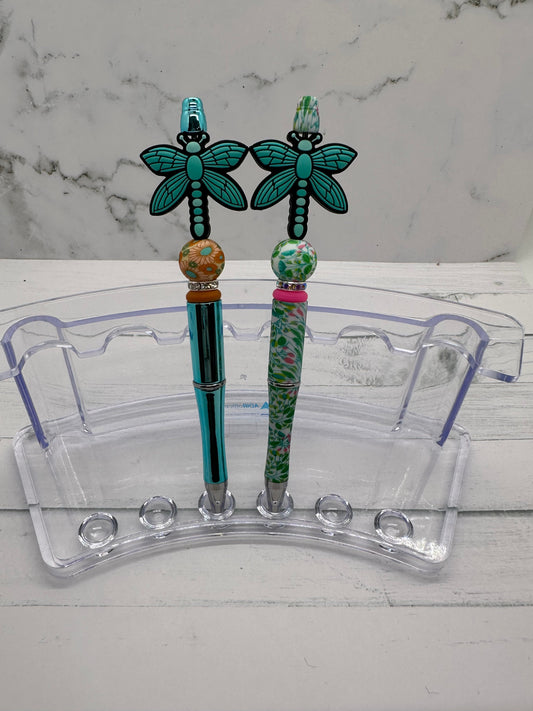 Dragonfly Ballpoint Beaded Pen