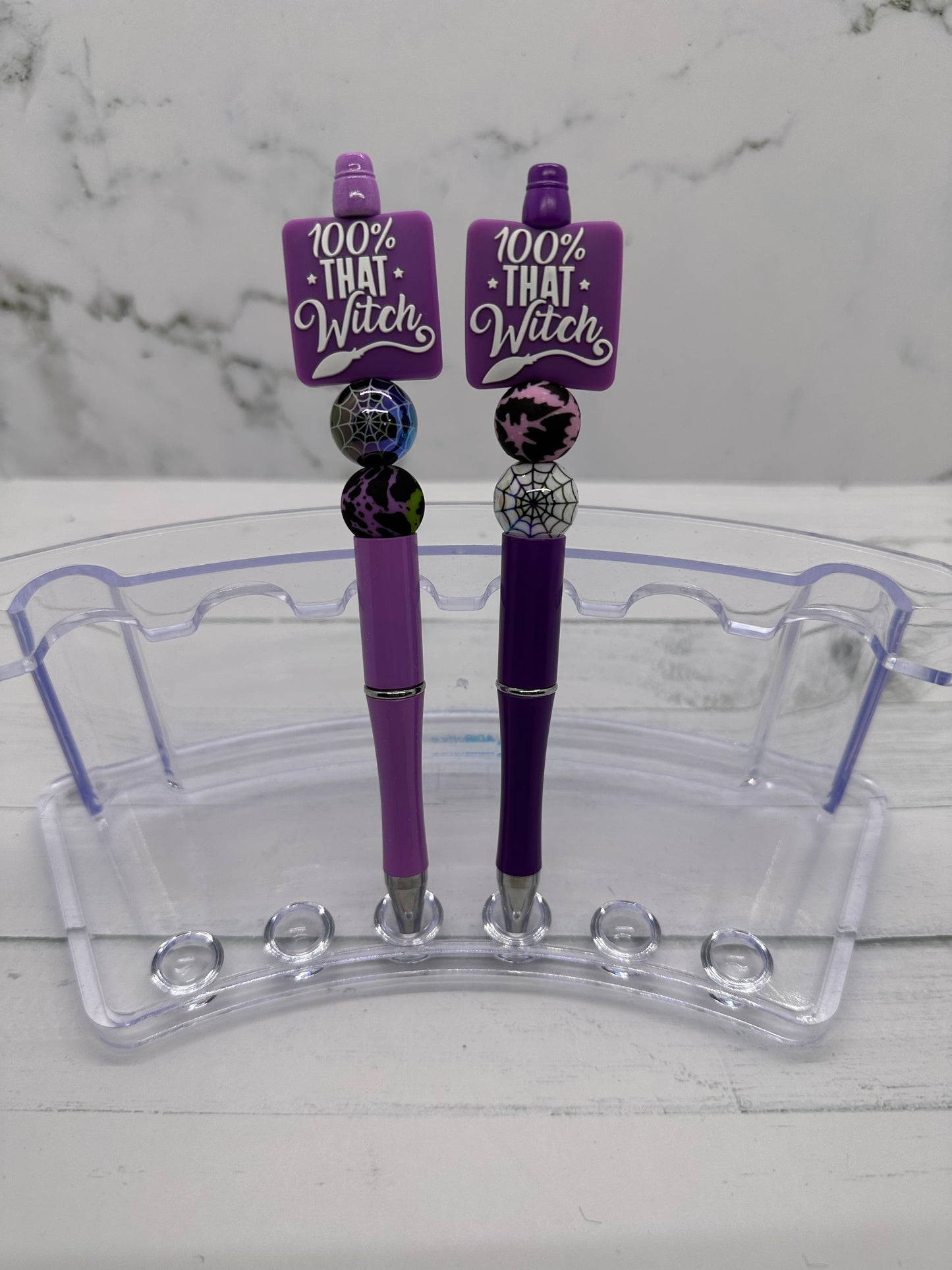 100% That Witch Ballpoint Beaded Pen