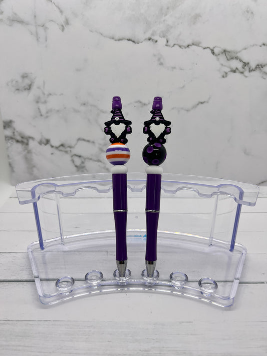 Witchy Gnome - Beaded Ballpoint Pen