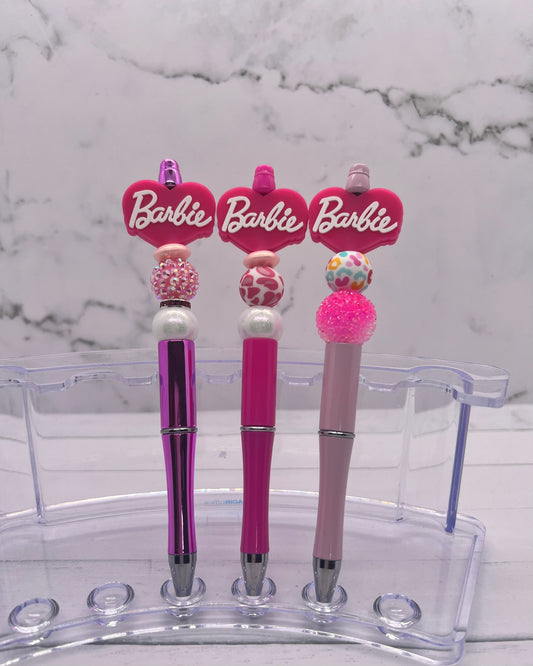 I heart Barbara - Beaded Ballpoint Pen