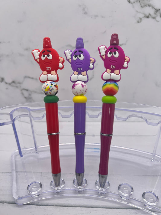 M & Mmm's - Beaded Ballpoint Pen