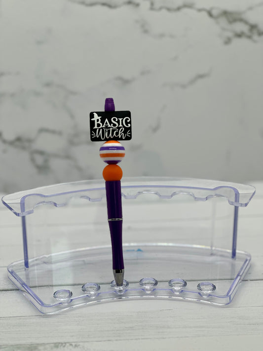 Basic Witch - Beaded Ballpoint Pen