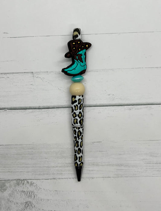 Kick the Dust Up - Beaded Ballpoint Pen