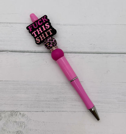 Eff This - Beaded Ballpoint Pen
