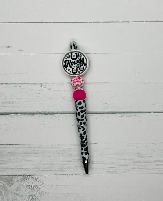 Howdy - Beaded Ballpoint Pen